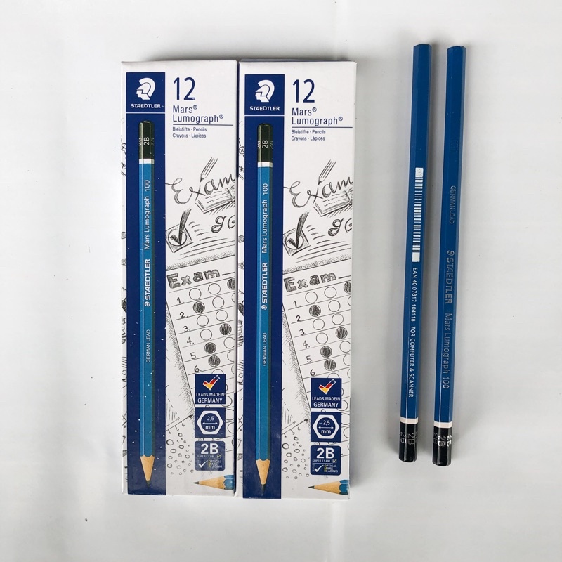 (12 pcs) Pensil Staedtler 2B