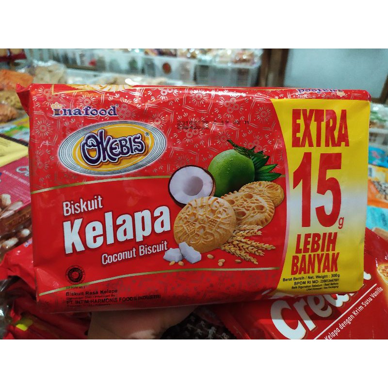 ROTI KERING OKEBIS - BISKUT KELAPA