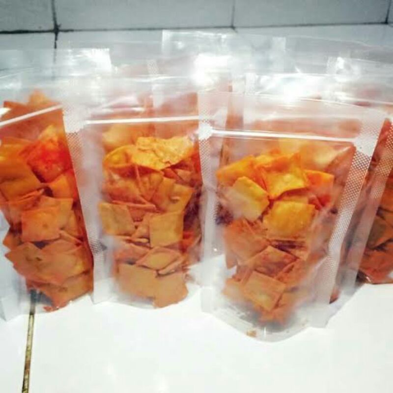 

keripik pangsit balado pedas