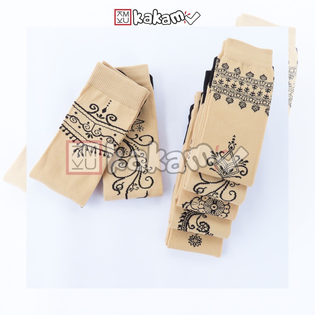 Kakamu Kaos Kaki Jempol Motif Henna B