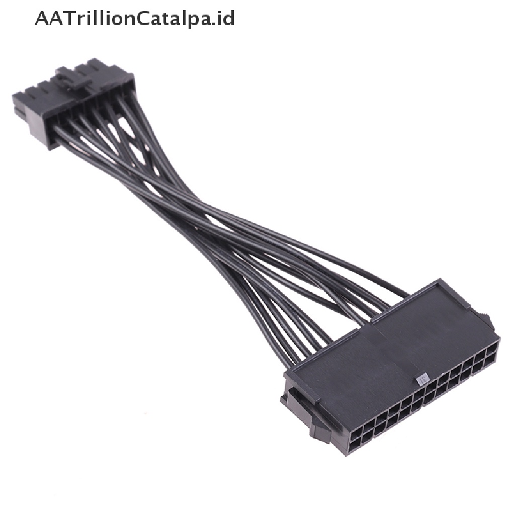 Aatrillioncatalpa Kabel Konektor Power Supply ATX 24 Pin Ke 14pin Untuk Motherboard