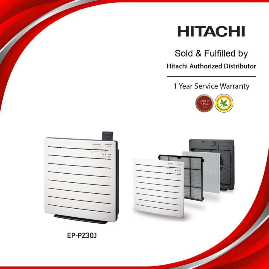 HITACHI AIR PURIFIER MADE IN JAPAN EP-PZ30J