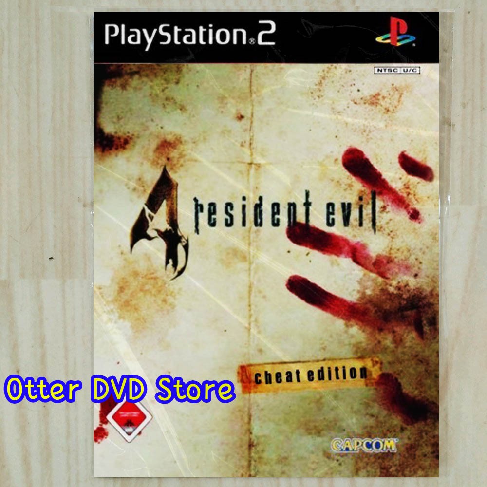 Kaset CD Game PS2 PS 2 Resident Evil 4 - Cheat Edition