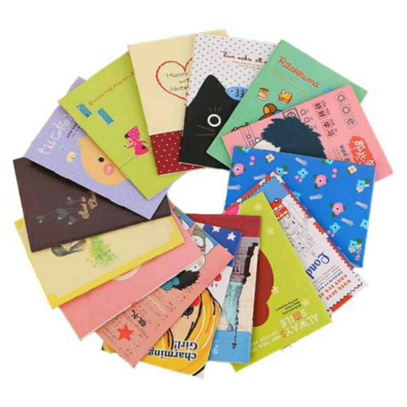 

Buku Tulis Mini - Mini Notebook - Buku Memo Mini Kecil Motif Lucu (motif random)