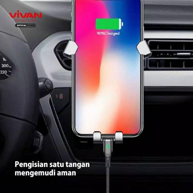 Vivan MGL100 Magnetic Charging Lightning Cable