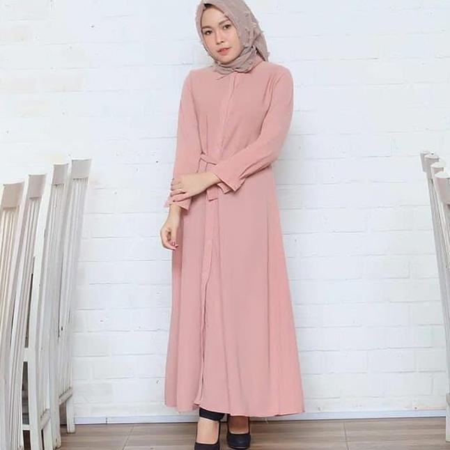 Grosir Baju Maxy Dress Muslim Wanita Hijab Murah Terbaru / Konika Maxy