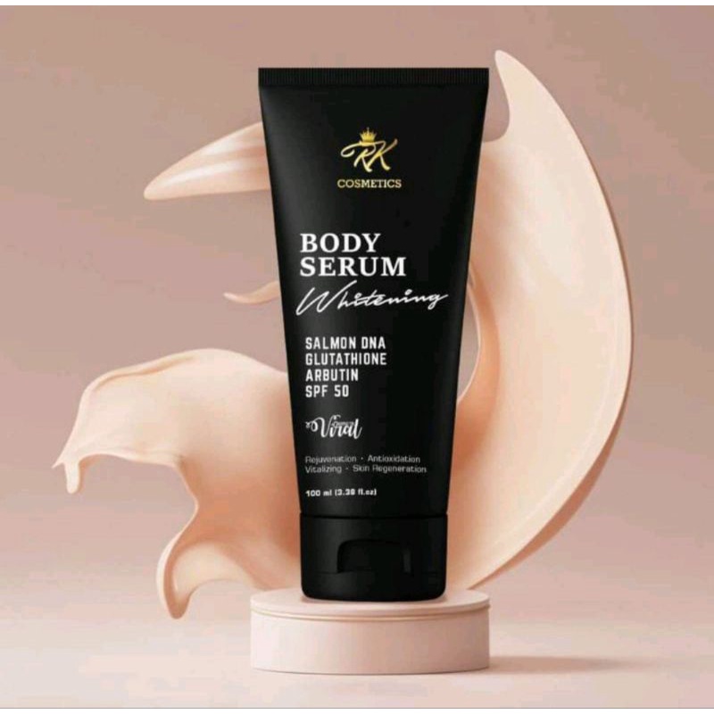 BODY SERUM KANDUNGAN SALMON DNA+ARBUTIN+GULTATHION