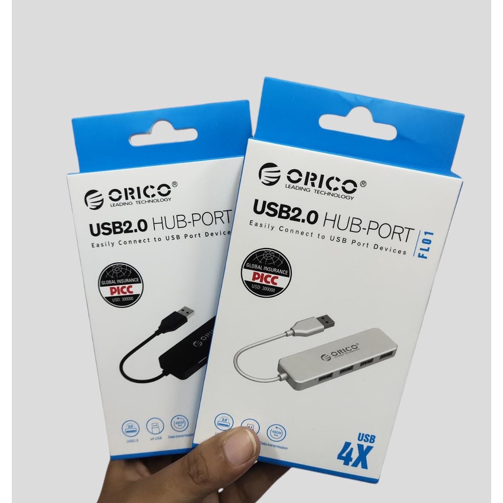 ORICO USB HUB 4PORT 2.0 FL01