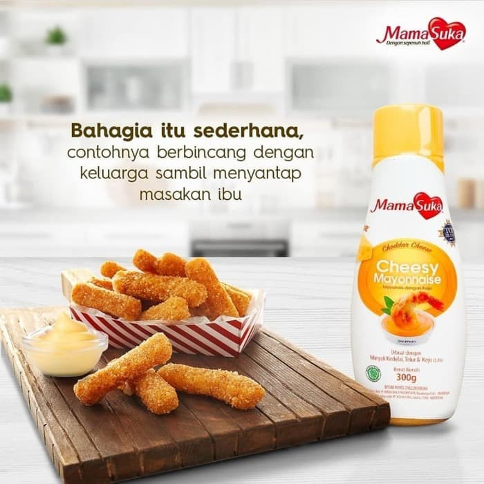 Mamasuka Cheesy Mayonnaise / HONEY MUSTARD / MAYONAISE THOUSAND ISLAND - 300 ml, THOUSAND ISLAND