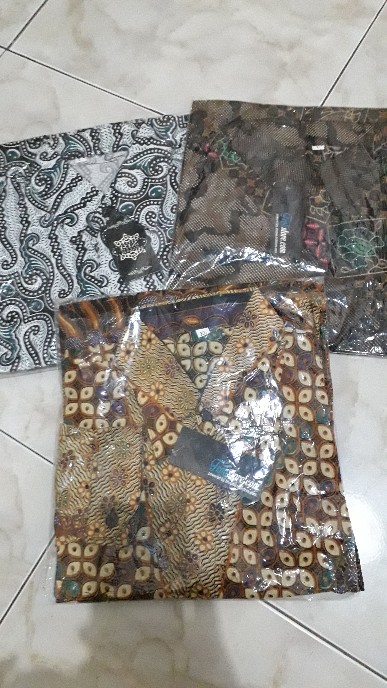 Trolis Baju Kemeja Batik Pria Cowok Lengan Panjang Batik Pekalongan Promo59batik Trolistore