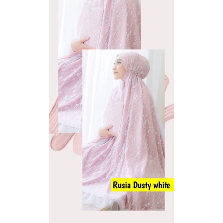 [COD] MUKENA RUSIA DALANOVA READY STOCK SIAP KIRIM MUKENA ORIGINAL PREMIUM