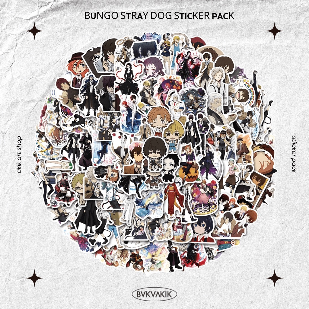 Bungo Stray Dog Sticker Pack