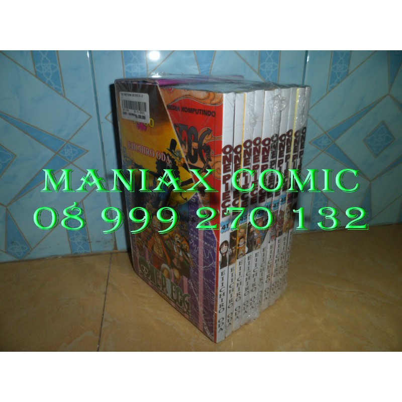 Komik One Piece Boxset 41-50 Segel New