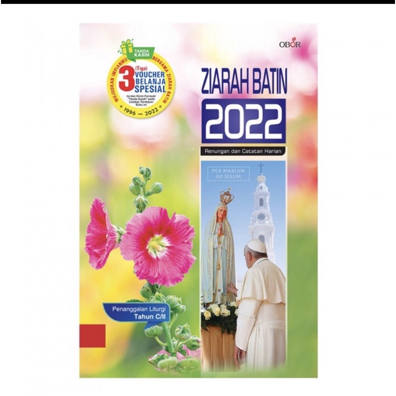 Buku Renungan Ziarah Batin 2022 - Renungan dan Catatan Harian Buku Bacaan Katolik
