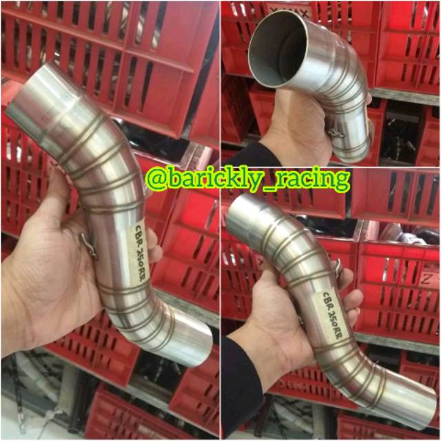 Pipa Slip On Leher Knalpot CBR250RR Pipa Slipon Header Knalpot Original CBR 250 RR Racing CBR250RR