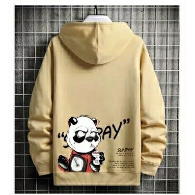 Sweater PANDA Oblong / Hoodie SUNPAY Jumper Pria Wanita Bahan Fleece Ukuran S M L XL XXL XXXL