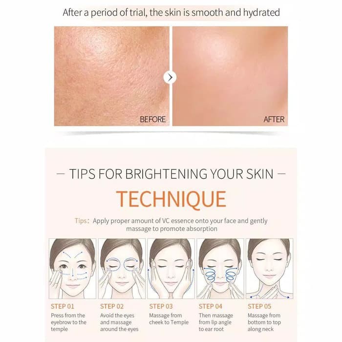 LAIKOU Serum Vitamin C VC untuk Menghilangkan / Memutihkan Wajah