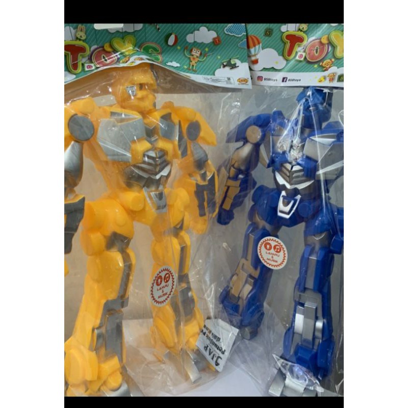 Robot Transformer Bumblebee Optimur Prime Jumbo Besar Nyala Suara Shopee Indonesia