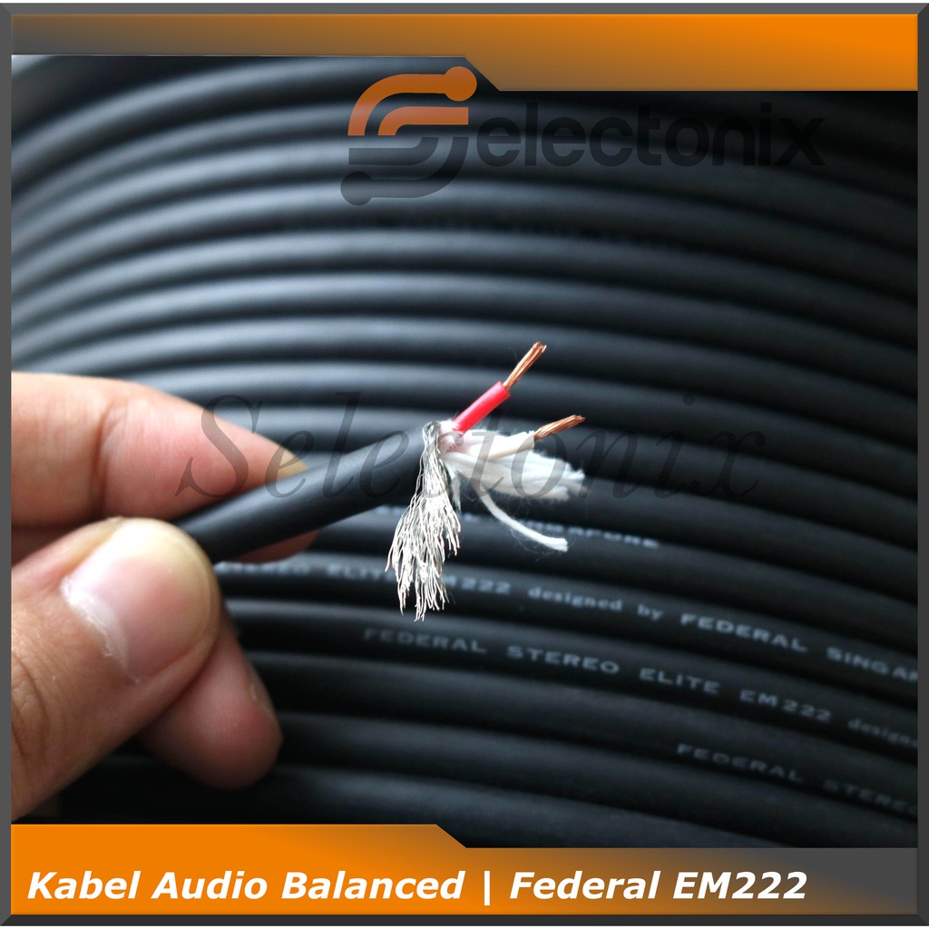 Kabel Audio Balanced | Federal Stereo Elite EM222 [100m]