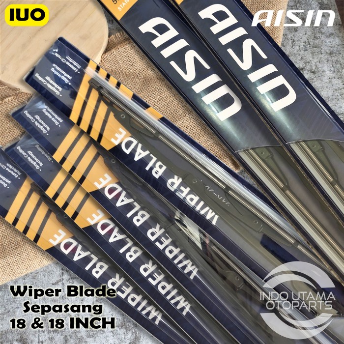 Wiper Mobil Toyota Kijang Super AISIN Sepasang 18-18&quot; ORIGINAL