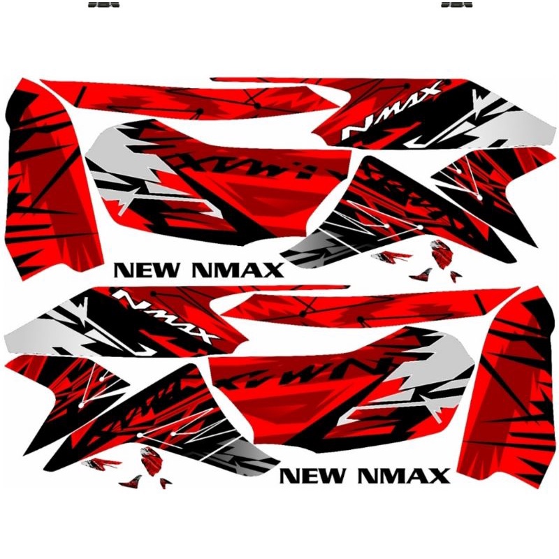 Striping Nmax / N Max New 2020 2021 Variasi Yamaha Sticker Stiker Skotlet Motor