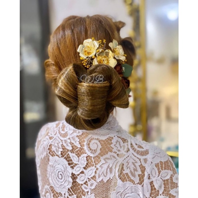 Sanggul Hairdo Triangel / Sanggul Modern Bali / Hair Bun