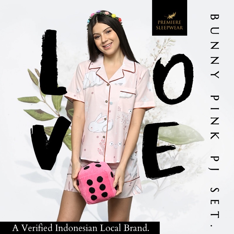 CLEARANCE SALE Shortpants set Piyama Wanita by PREMIERESLEEPWEAR cotton pajamas-4