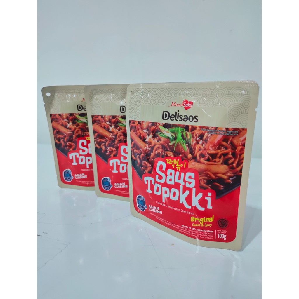 

SAUS TOPOKKI ORIGINAL MAMASUKA 100 GR | SAUCE TOPOKI