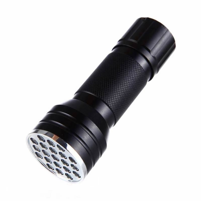 [21 LED 395-400nm UV Flashlight ][ LED Ultraviolet Blacklight Flashlights Detector for Dog &amp; Cat Urine, Dry Stains, Bed Bug]