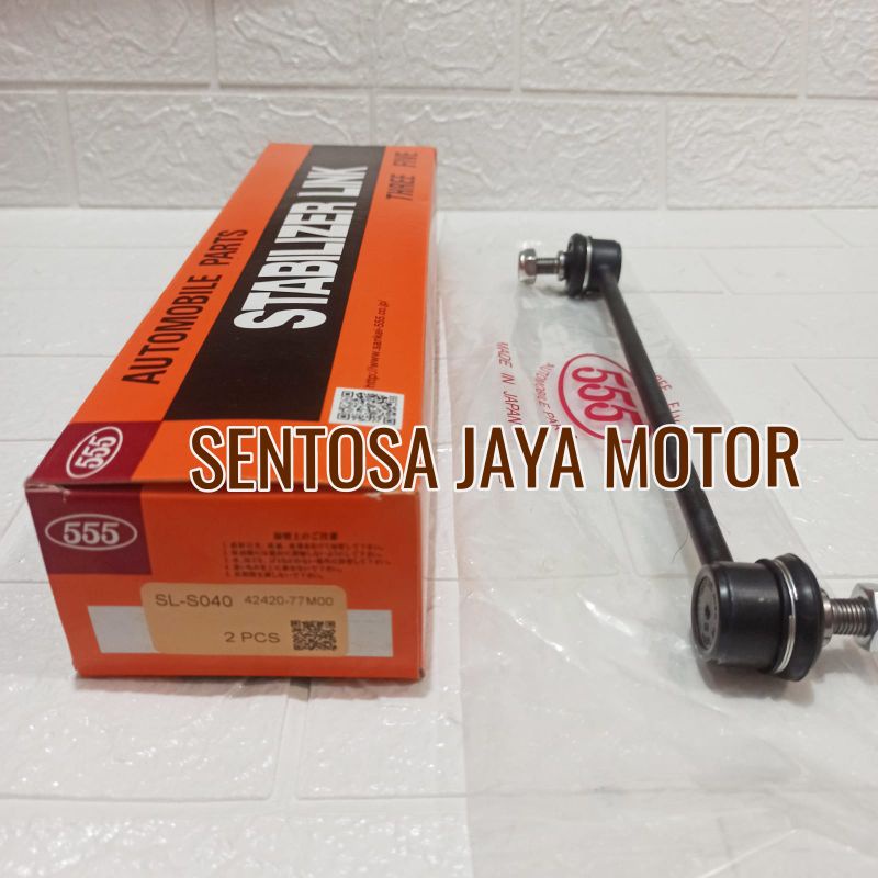 LINK STABIL STABILIZER  DEPAN SUZUKI NEW SWIFT TH 2012 KEATAS ORIGINAL 555 JAPAN