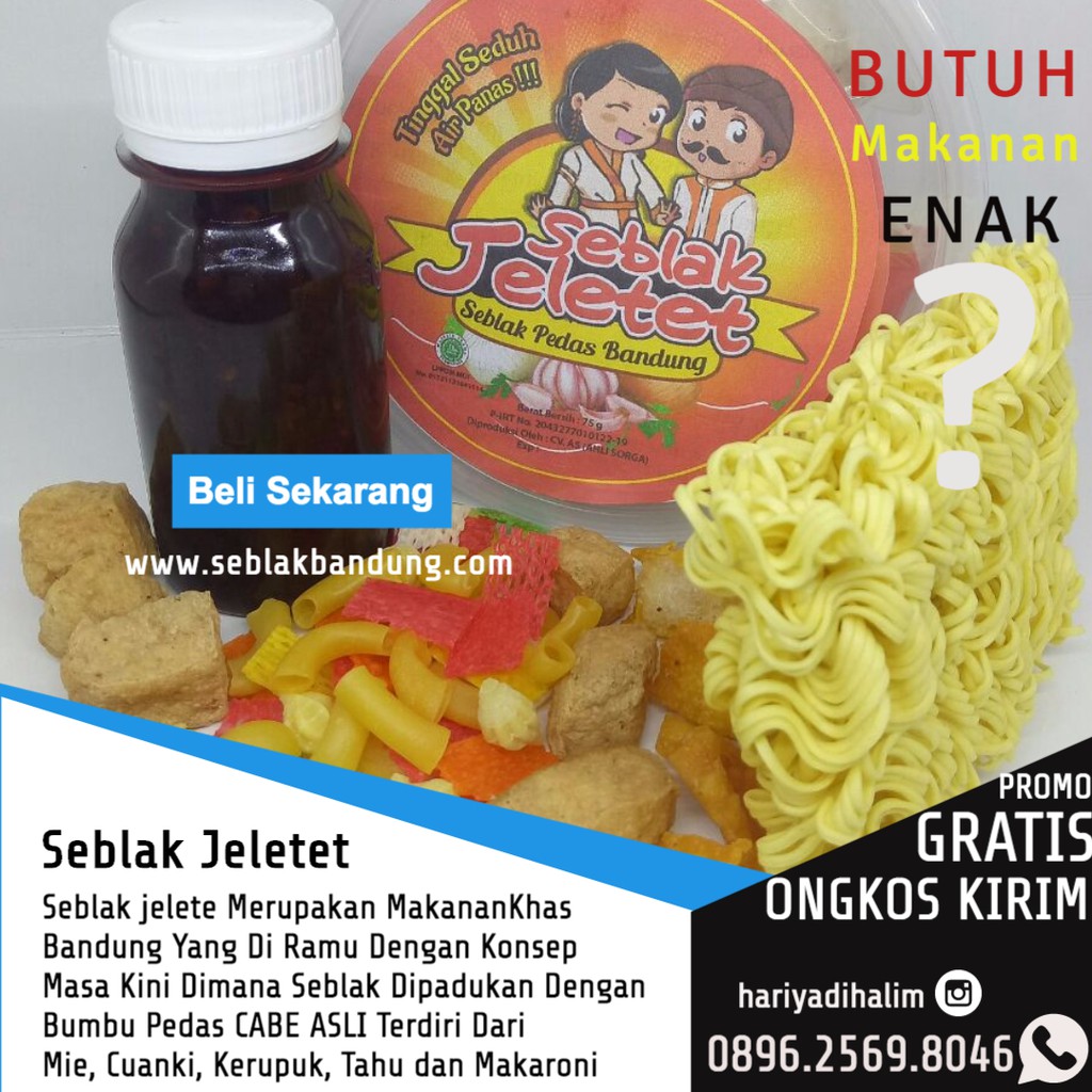 

SEBLAK JELETET