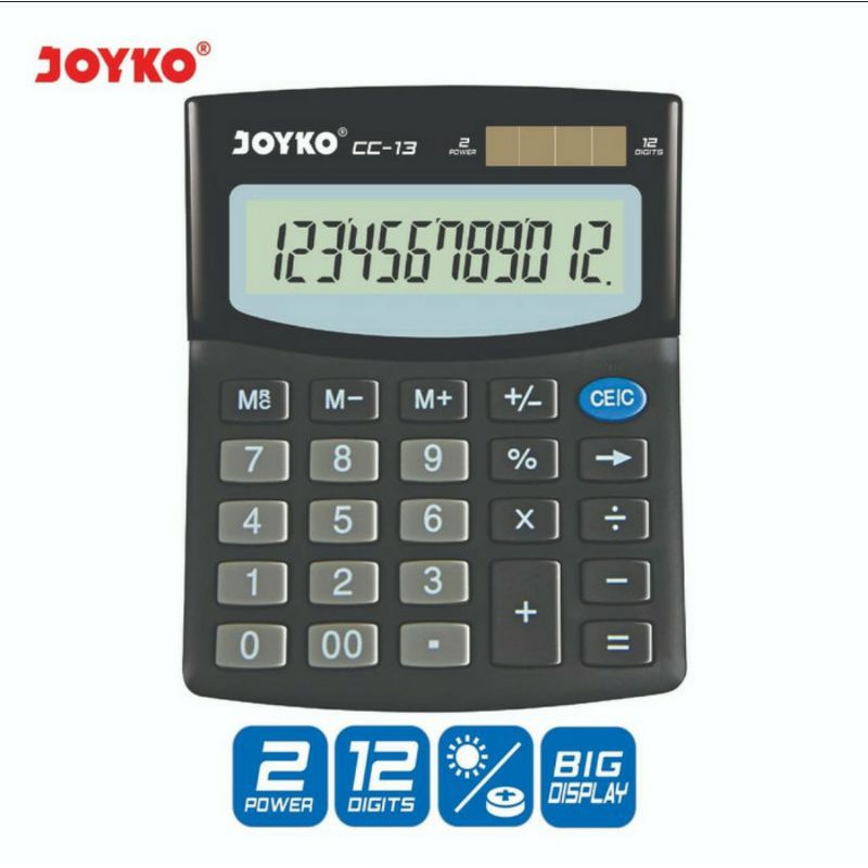 

Calculator / Kalkulator Joyko 12 Digit (CC-13)