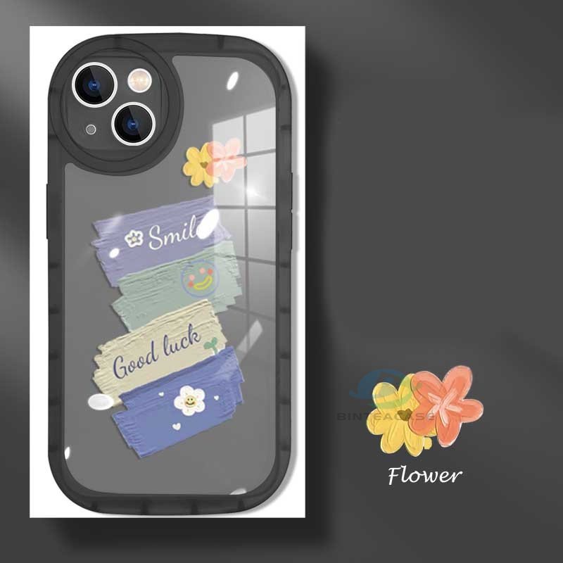 Soft Case TPU Motif Bunga Untuk Samsung A14 M14 A04 A13 A02S A03 A03S A23 A30S A11 A12 A51 A30 A50 A52 A20S A10S M11 M12 J4 Plus J7 Prime