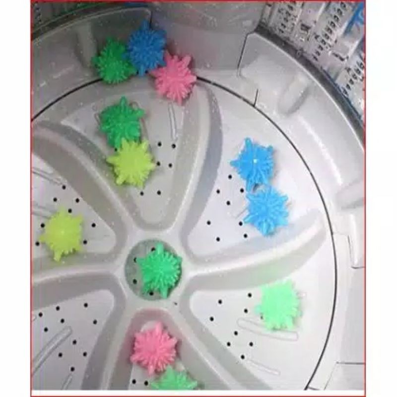 Bola Laundry Washing Ball Bola Karet Mesin Cuci model Landak