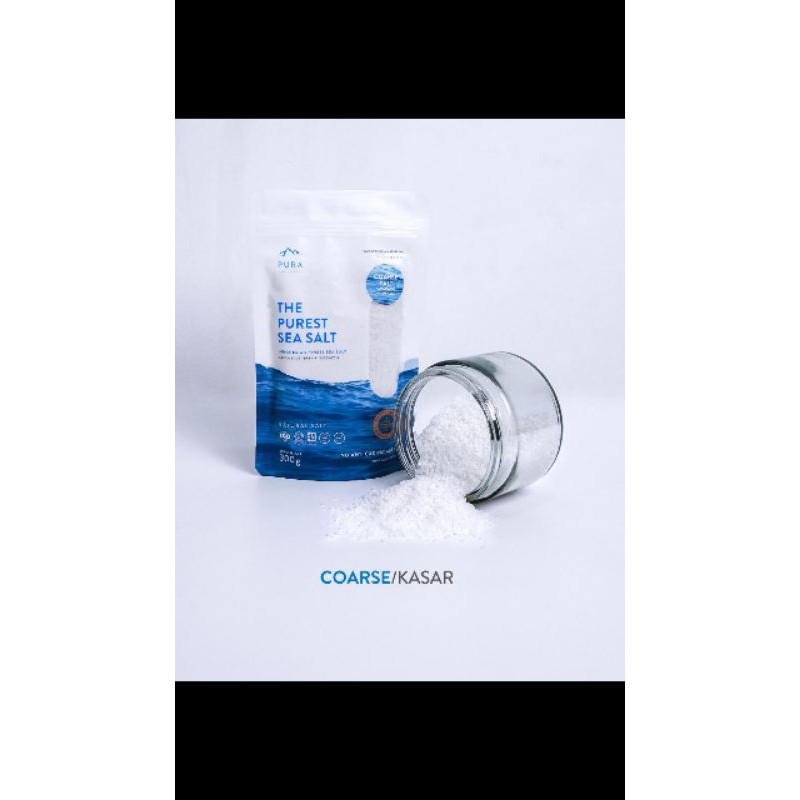 

Garam laut natural / Pura purest SEA SALT 300 GR