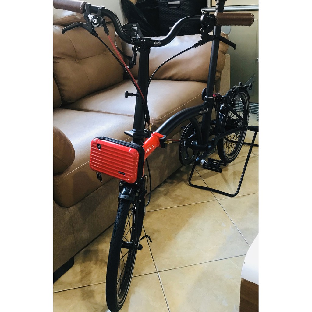 BROMPTON MINI FRONT BAG CLASSIC TAS SEPEDA LIPAT KLASIK KECIL