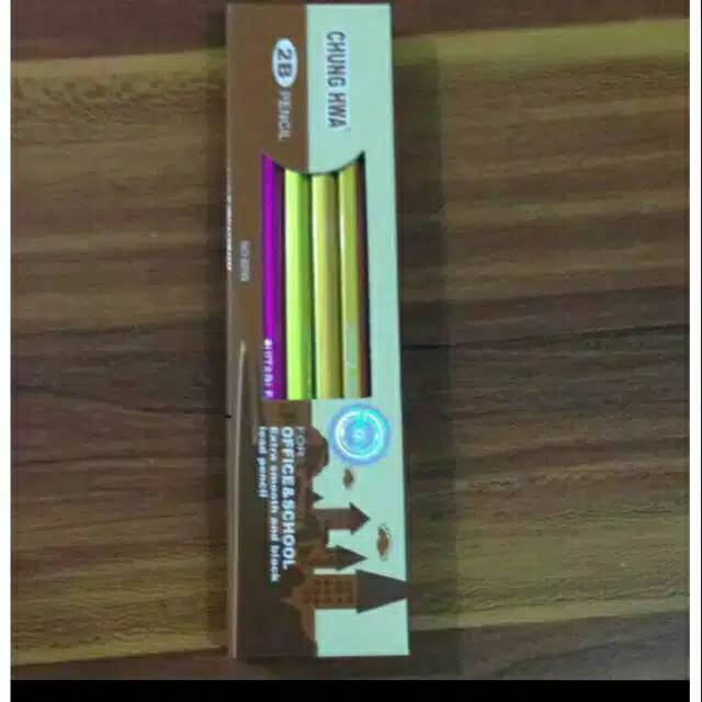 

pensil chung hwa 2b warna metalic lusianan