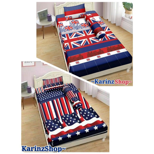 Sprei Lady Rose Single 120 120x200 LONDON/STAR STARS