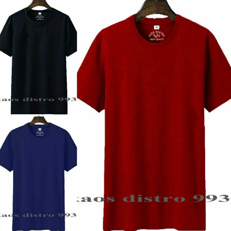 KAOS POLOS DEWESA PAKET 3 BAJU