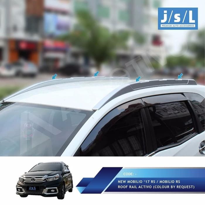 KA Honda Mobilio Roof Rail Activo Aksesoris Eksterior Mobilio