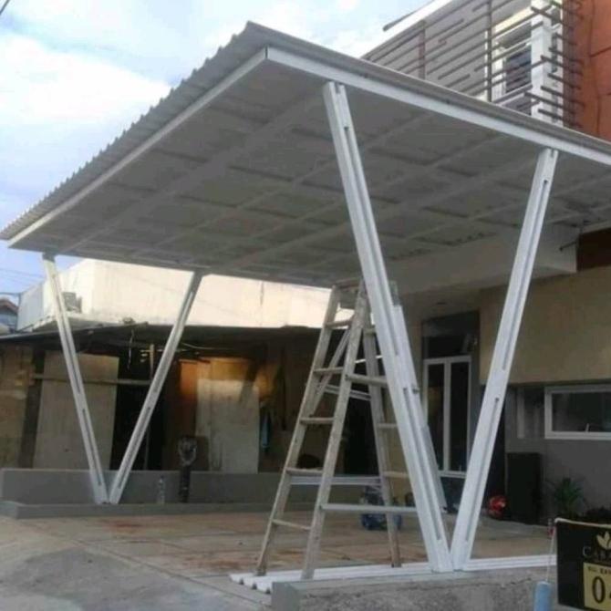 KANOPI BAJA RINGAN PLUS ATAP ALDERON DOBLE LAYER FGH6946465