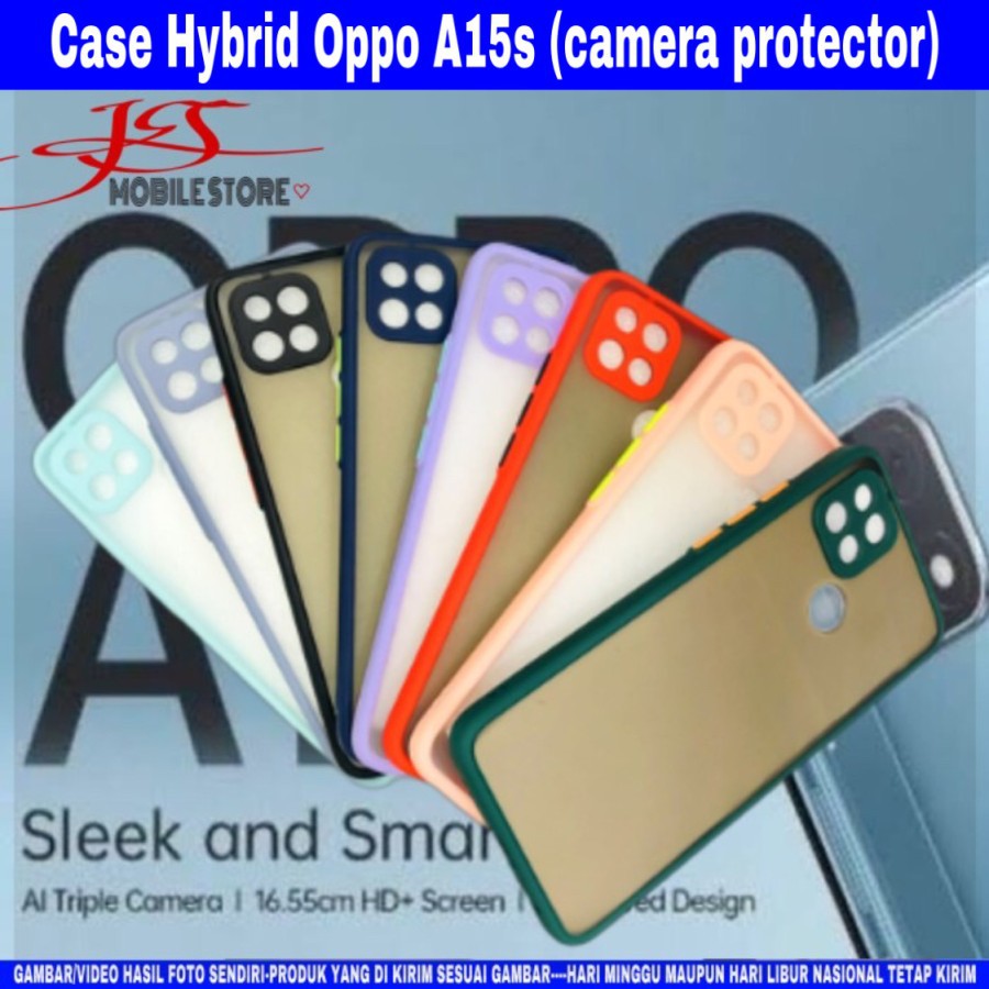 case Oppo A15s - silikon Oppo A15s - hardcase Oppo A15s