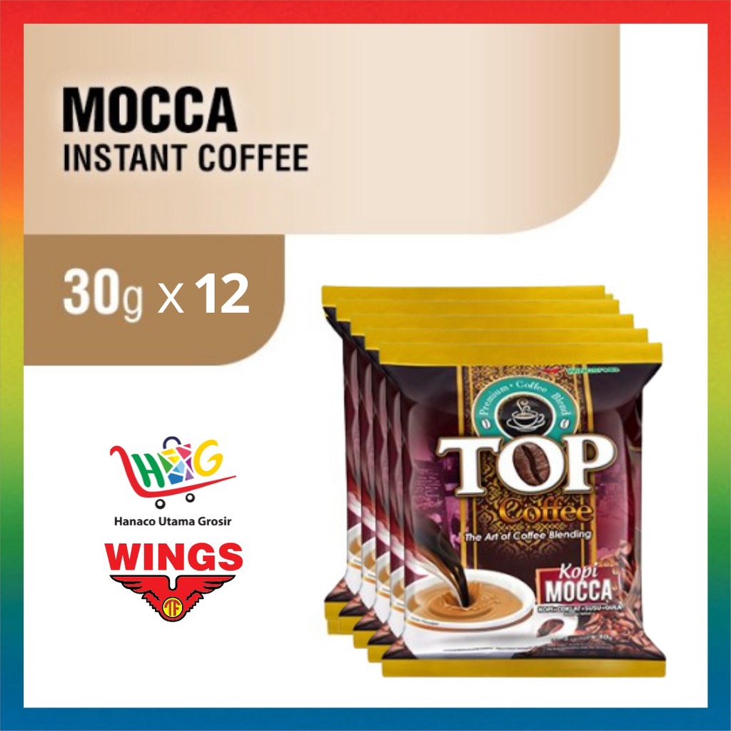 Top Coffee Mocca 12 x 30 gram [ 1 PAK ]