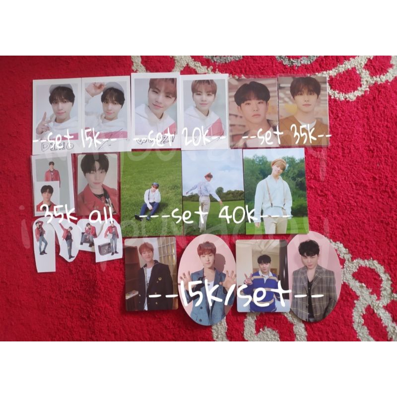 [READY STOCK] Kihno An Ode Beret | Pola Carland Woozi Dino  | SG 2020 Dino | Oval & Mcard Hoshi Wooz
