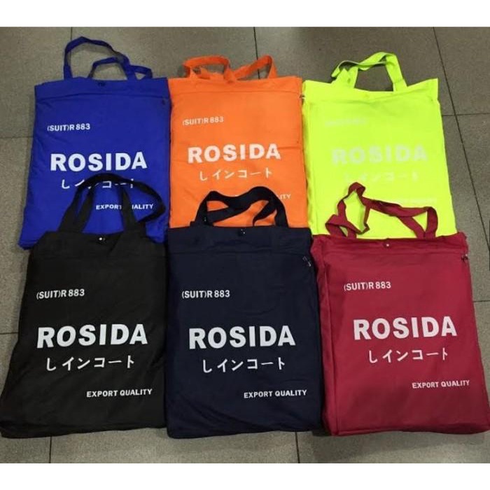 Jas Hujan Rosida Karet R883 Original