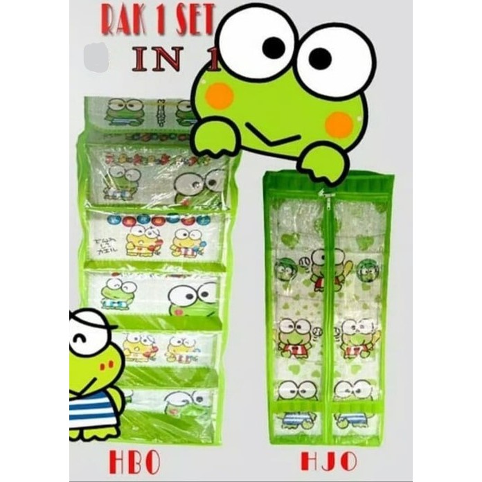 RAK 2IN1 SET RAK SEPATU DAN RAK KOSMETIK TOKO BAI