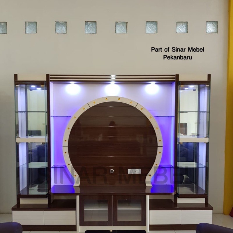 Bofet tv/Rak tv/Lemari tv/Meja tv Import jumbo coklat