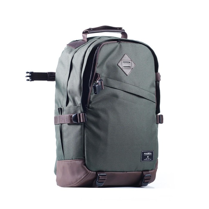 Tas Ransel Marka Rakata Hijau Army