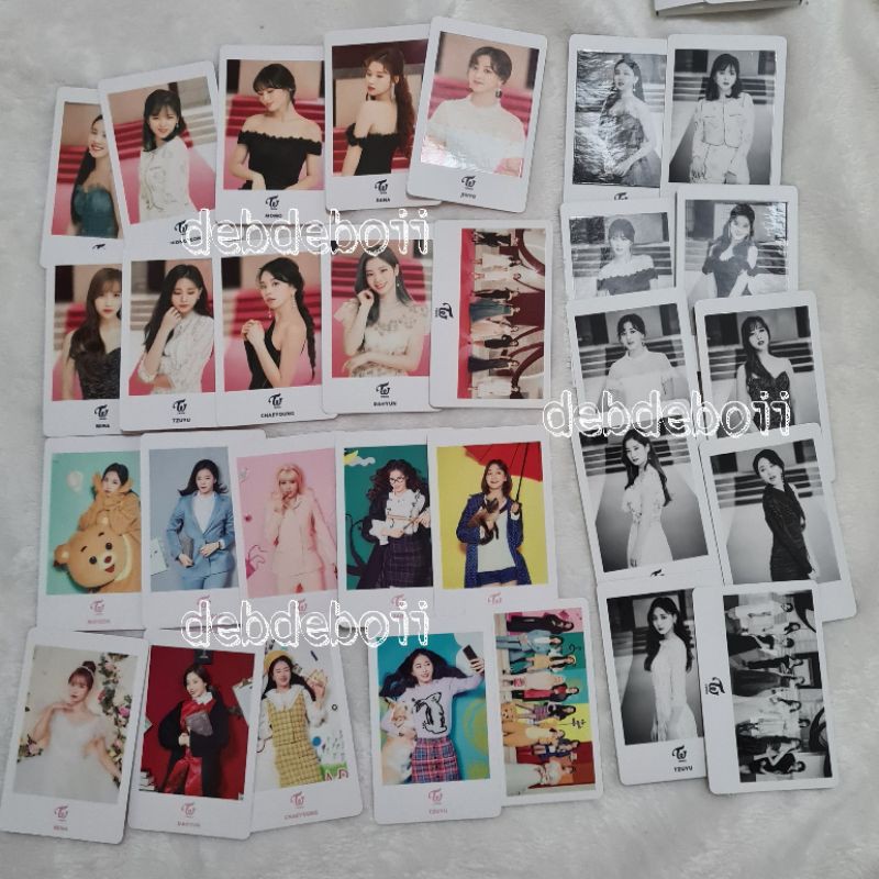 PC SET TWICE JAPAN Dreamday #TWICE2 Pola set Polaroid japan twice