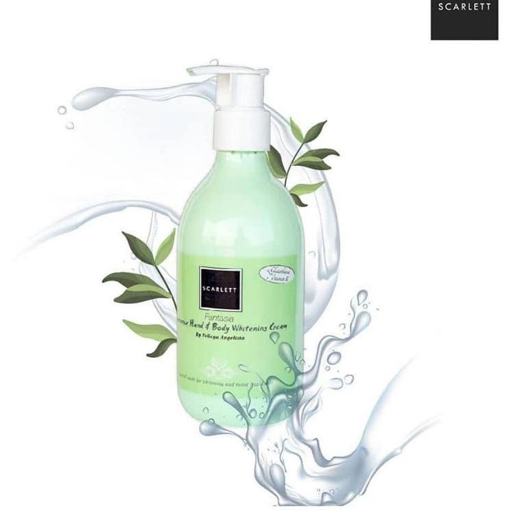 [PRODUK EV7R7] ORI 100% SCARLET WHITENING HAND BODY LOTION BY FELICYA ANGELISTA [ORIGINAL BPOM] HENB